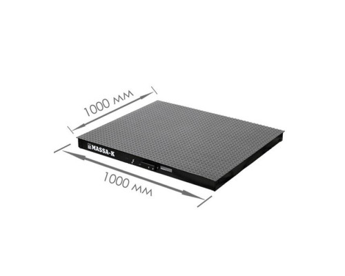 Весы платформенные с печатью этикеток Масса-К 4D-PM-10/10-1000-RL
