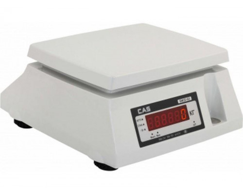 Весы фасовочные CAS SWII-30DD "SUS tray"