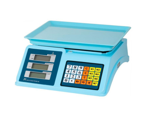 Весы торговые МЕХЭЛЕКТРОН-М ВР4900-30-2Д-АБ 14 (LCD)